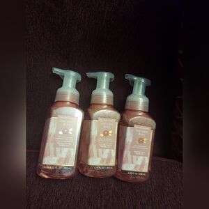 Rosewater & ivy foaming hand soaps × 3  by bath and body works